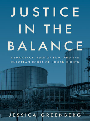 cover image of Justice in the Balance